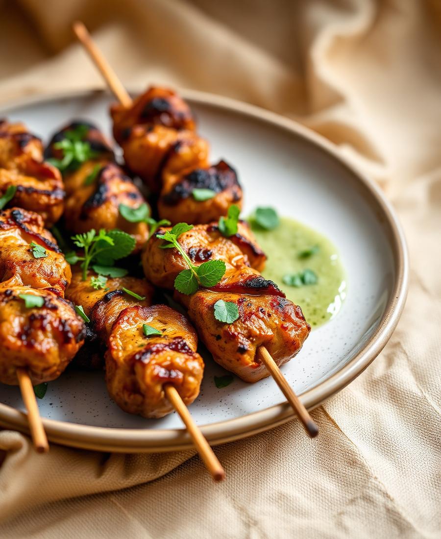 Kashmiri Morel Kebab
