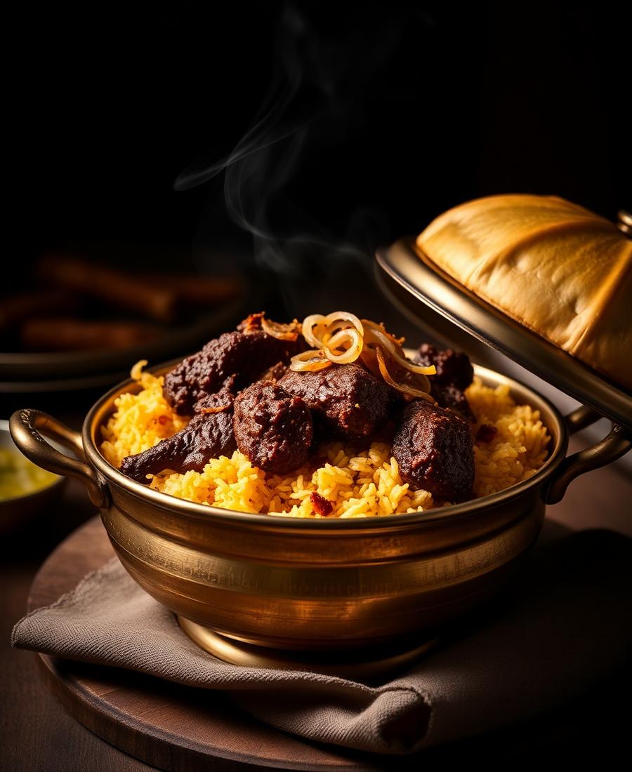 Awadhi Lamb Biryani